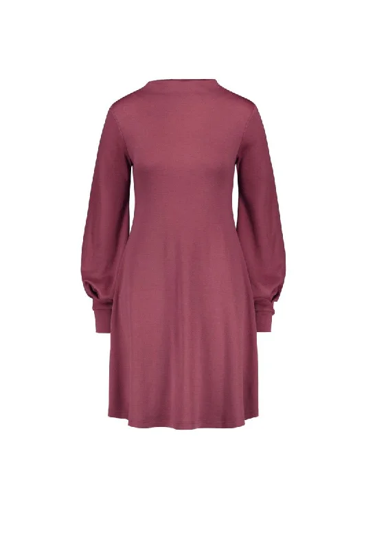 Puffi Merino Dress Berry Zara mini dresses