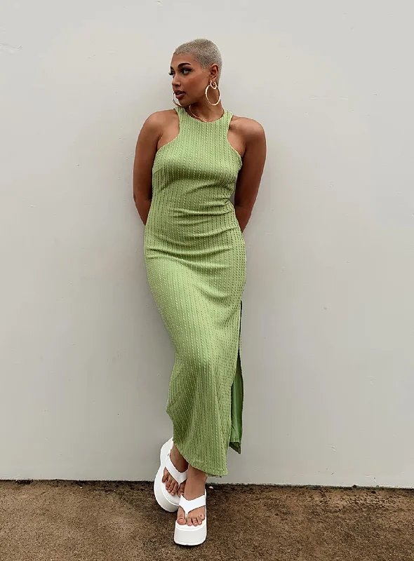 Kamala Maxi Dress Green Zara maxi dresses