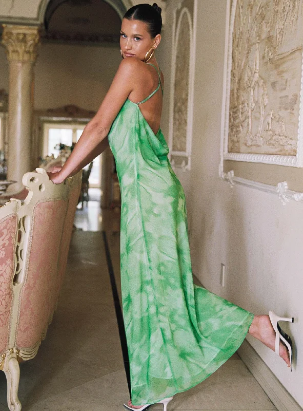 Pantano Maxi Dress Green Best maxi dresses for elegant looks