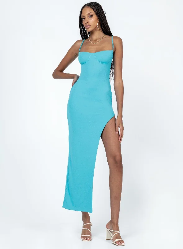 Tiana Maxi Dress Blue Cocktail maxi dresses