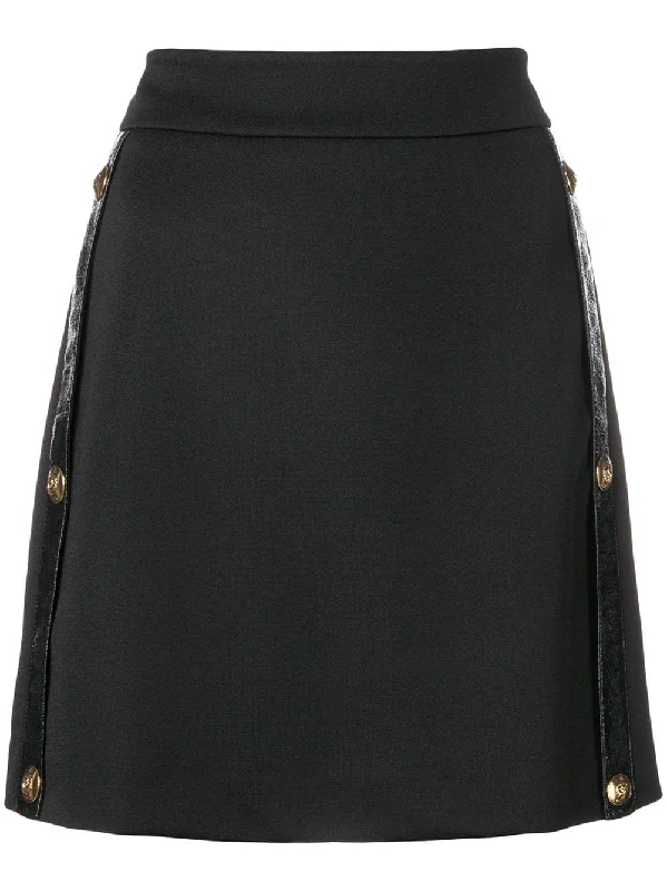 mini a-line skirt Long-sleeve Mini Skirt