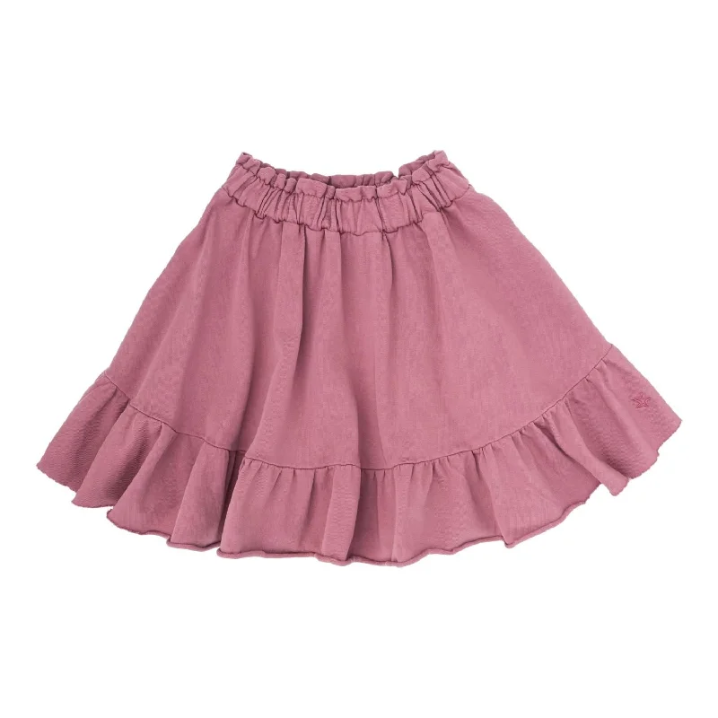 TOCOTO VINTAGE DARK PINK MINI SKIRT Wrap Mini Skirt