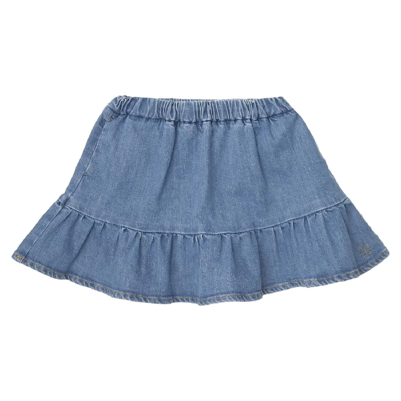 TOCOTO VINTAGE MINI DENIM SKIRT Vintage Denim Skirt