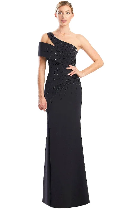 Alexander by Daymor 1784S23 - One Shoulder Long Gown Fashion-forward party dresses