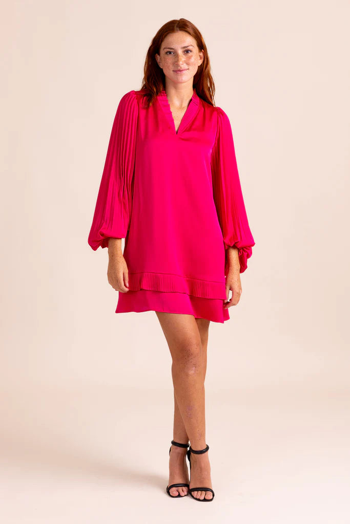 Alden Adair Liza Dress - Neon Pink Date night unclassified dresses