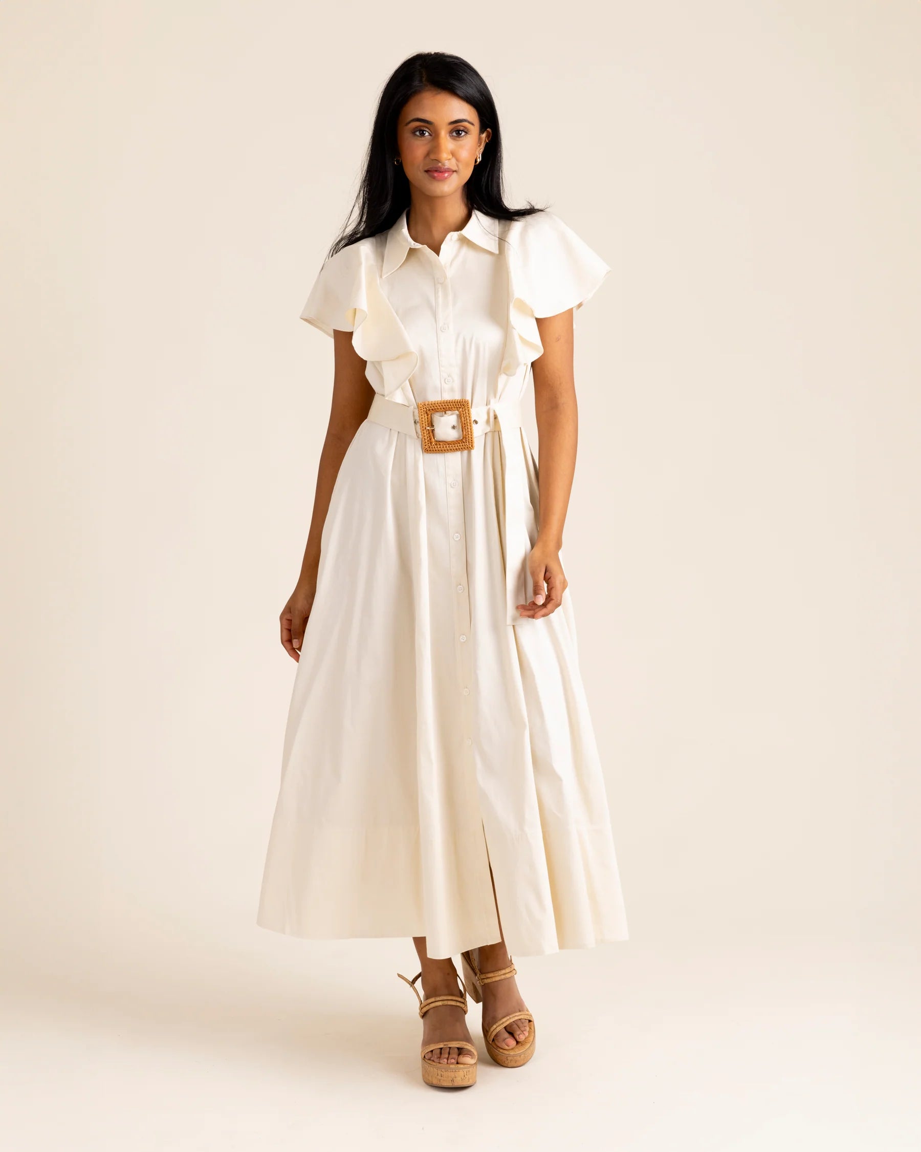 Alden Adair Rose Dress - Ivory Affordable unclassified dresses