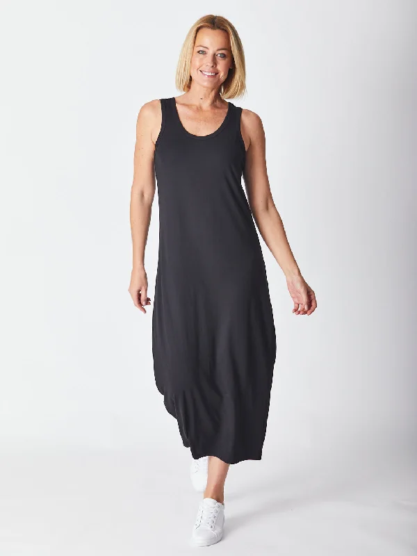 Bamboo Basic - Black 25168-s Y2K unclassified dresses