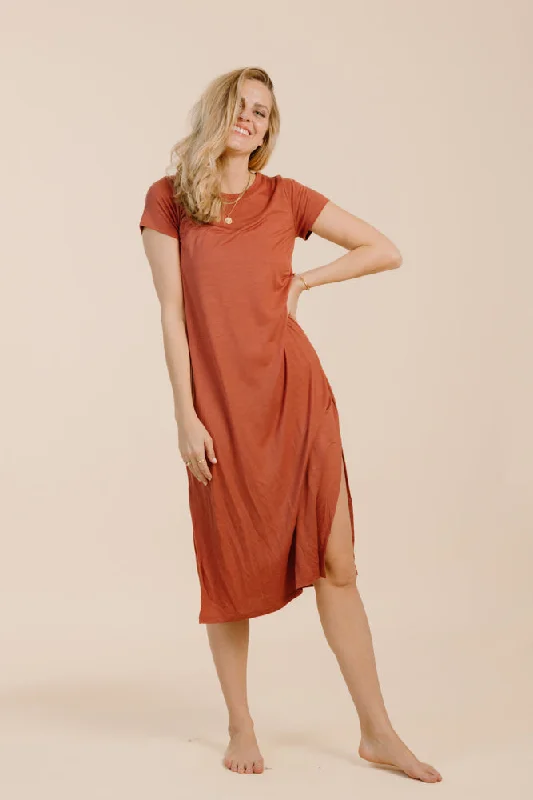 BAYA DRESS TERRA COTTA Affordable unclassified dresses