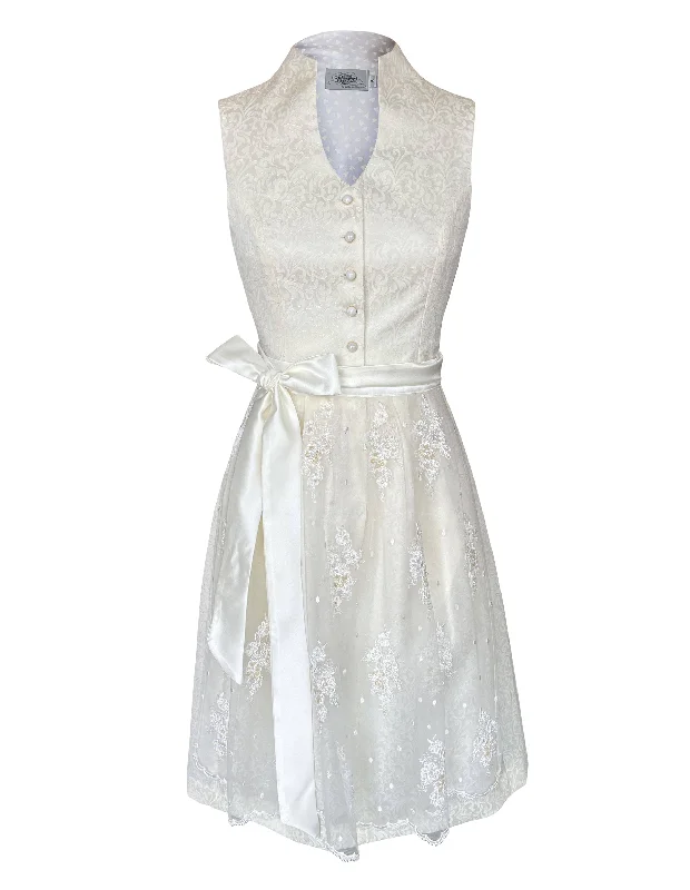 Bridal Dirndl with High Collar Neckline: MADE-TO-ORDER Halter unclassified dresses