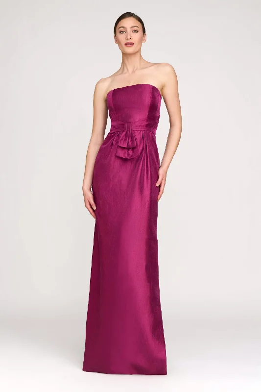 Caroline Column Gown Flowy unclassified dresses