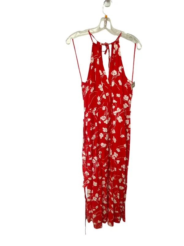 Jumpsuit By Maeve In Red, Size: 6 A-line unclassified dresses