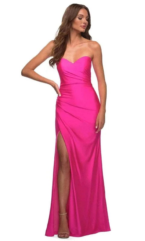 La Femme - Strapless Sweetheart Prom Dress 30600SC Summer unclassified dresses