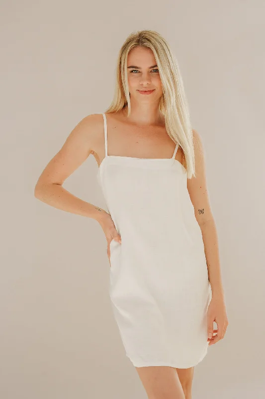 MARINA DRESS WHITE Anniversary unclassified dresses