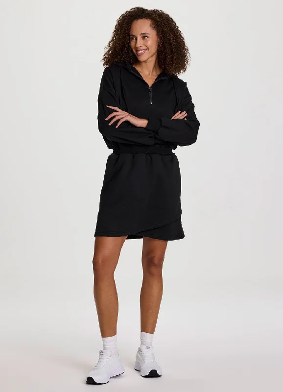 Plus Everyday Fleece Hoodie Dress Discounted unclassified dresses