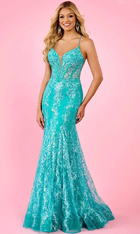 Rachel Allan 70491 - Corset Mermaid Prom Dress Unique unclassified dresses