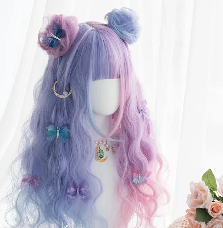 wig + hair bag