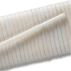 Waxed Very Thin Dress Laces - White (2 Pair Pack) Shoelaces Lace Dress Perfect