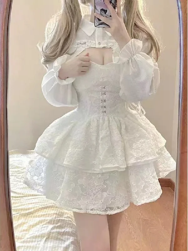 Angelic Lace Princess Dress Lace Dress Shine