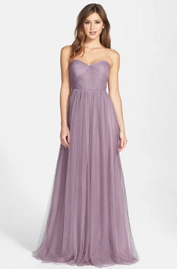 Other jenny Yoo Lilac Convertible Tulle full length dres Tulle Dress Glamour