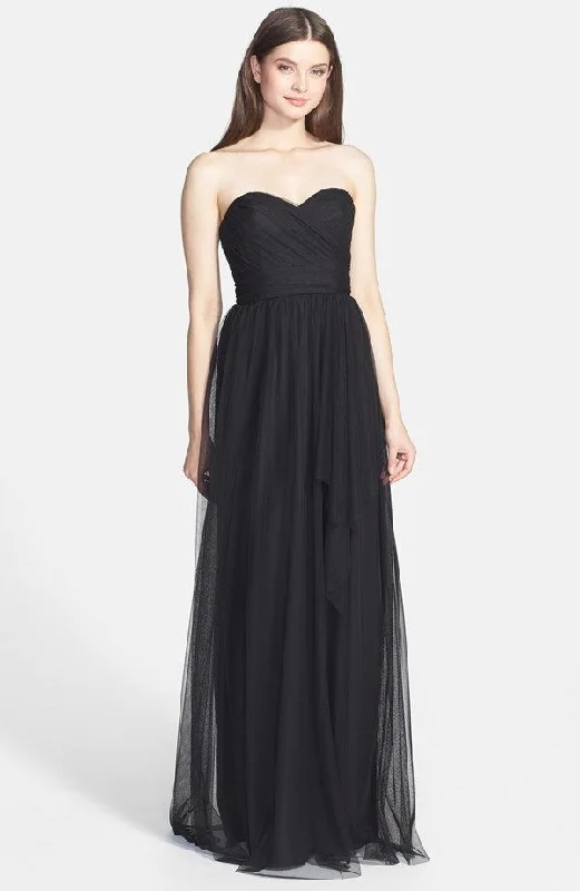 Amsale Draped Tulle Gown Tulle Dress Trendy