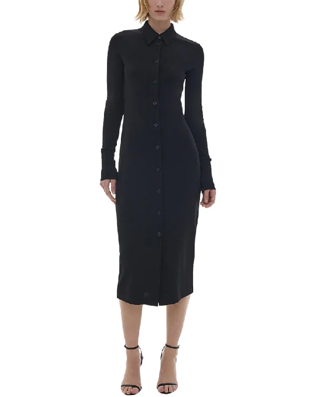 Helmut Lang Helmut Lang Helmut Lang Shirtdress Relaxed Shirt Gown