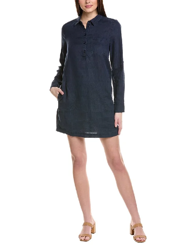 Michael Stars Eleanor Utility Linen Shirtdress Shirt Dress Style