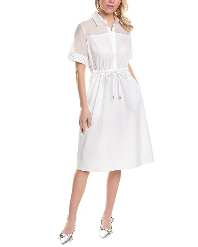 Peserico Shirtdress Modern Button Shirt