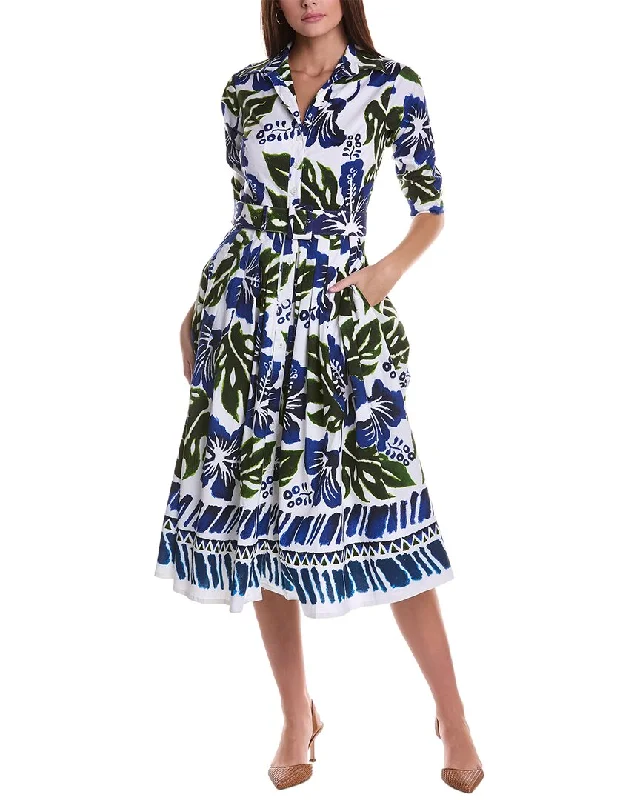 Samantha Sung Audrey Shirtdress Soft Shirt Dress