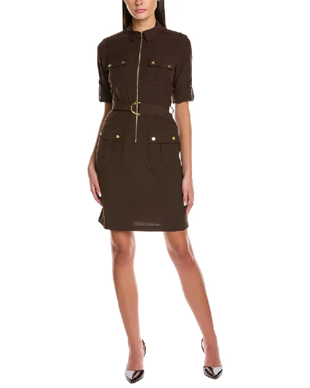 Sharagano Lepore Shirtdress Shirt Dress Wrap